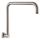 Fienza Squareline Round Fixed Shower Arm - Brushed Nickel